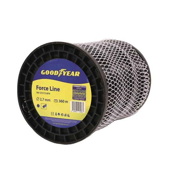 Nylon Force Line Redondo 2,7 mm x 360 m GOODYEAR– Bobina