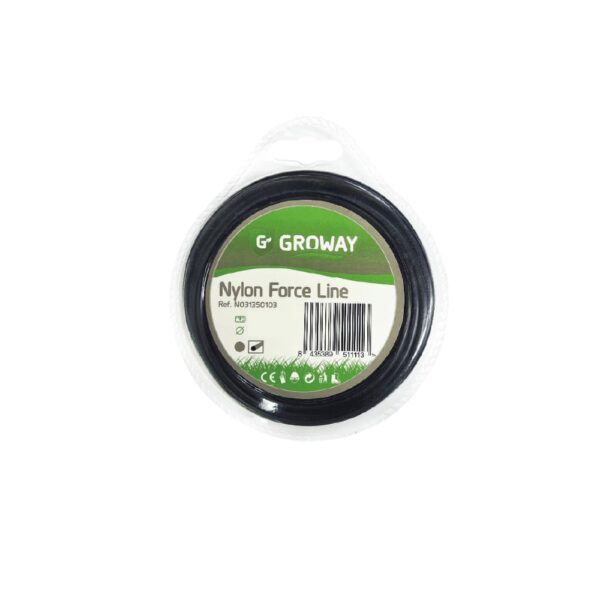 Nylon Force Line Redondo 3,5 mm x 10 m GROWAY– Blíster