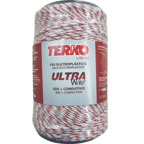 Hilo para Cerca Eléctrica TERKO – 15 mm x 200 m